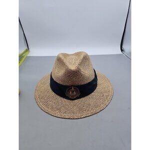 Vintage PGA 1997  US Open Oakmont CC Ahead Commutative Straw Gold Hat One Sz USA